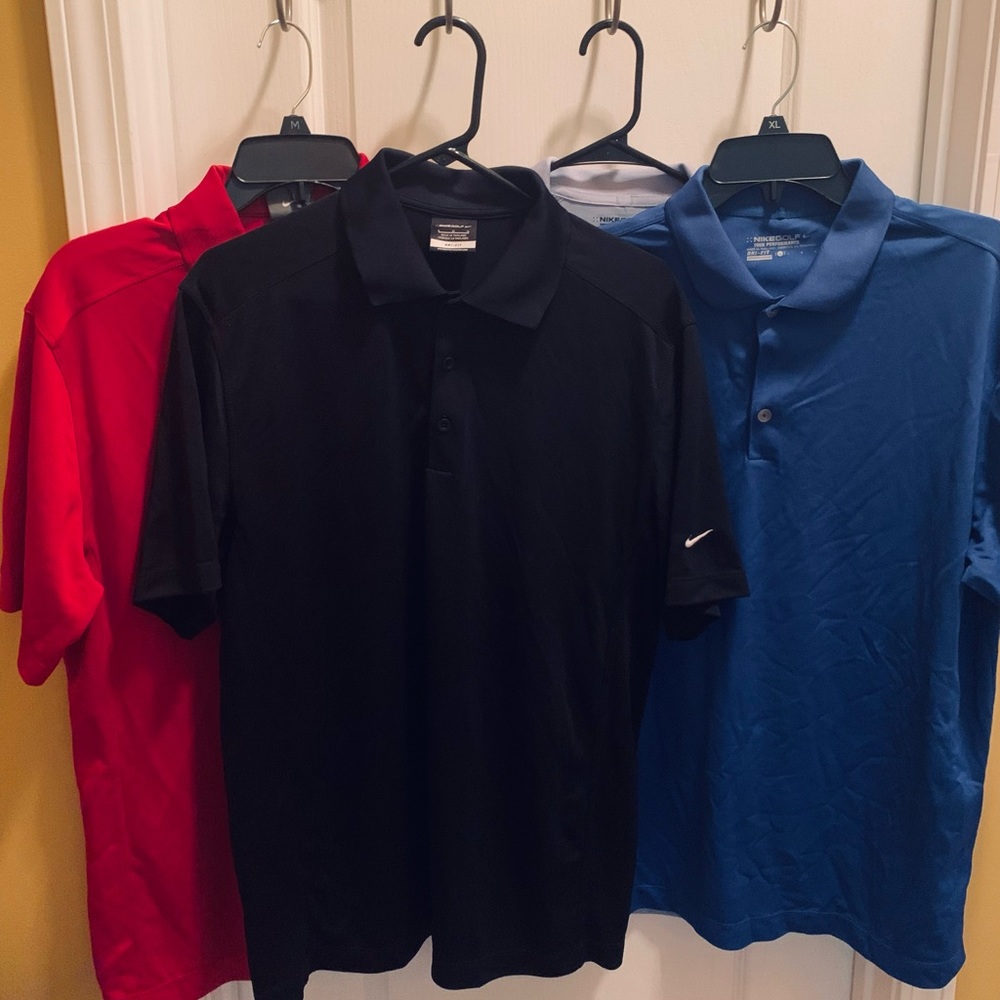 Nike Dri-Fit Golf Shirts